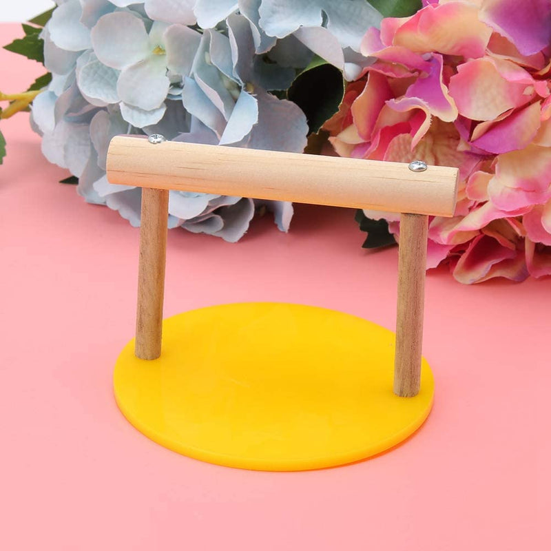 Parrot Training Stand Perch, Plastic Base Parrot Chewing Biting Toy Parrot Perch Training Stands Playstand for Concures Parakeets Lovebirds Cockatiels Animals & Pet Supplies > Pet Supplies > Bird Supplies GLOGLOW   
