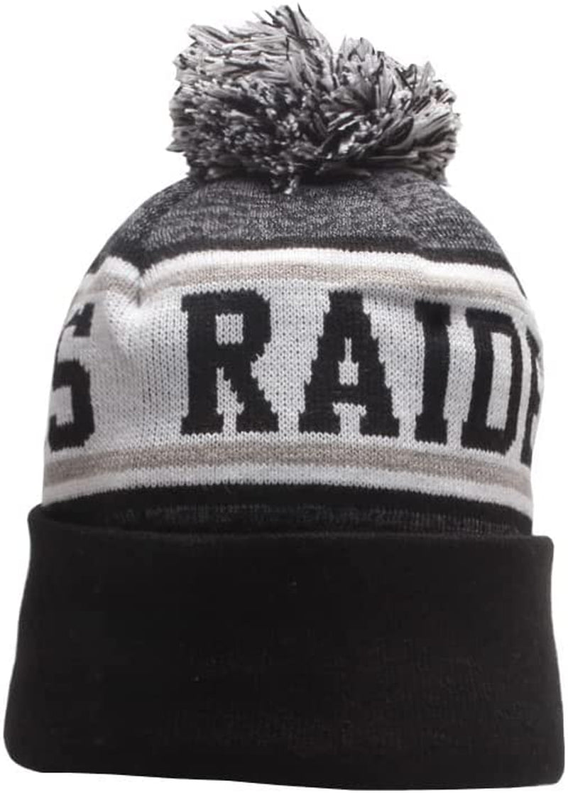 Iasiti Football Team Beanie Winter Beanie Hat Skull Knitted Cap Cuffed Stylish Knit Hats for Sport Fans Toque Cap