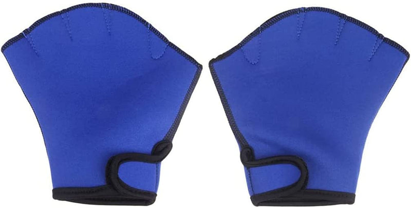 Beito Aquatic Gloves Swimming Flipper Fin Gloves Swim Training Tools for Men Women Diving Surfing Pool S 1Pair. Sporting Goods > Outdoor Recreation > Boating & Water Sports > Swimming > Swim Gloves Beito Blue  