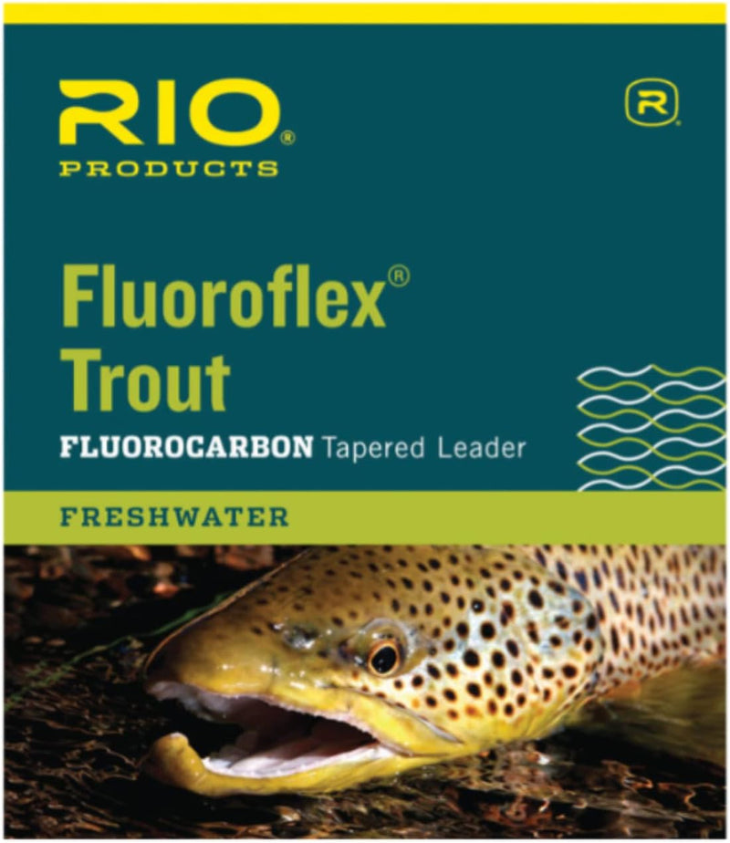 Rio Fly Fishing Fluoroflex Trout Leader 9 Foot 3 Pack Sporting Goods > Outdoor Recreation > Fishing > Fishing Rods Rio Fishing Products   