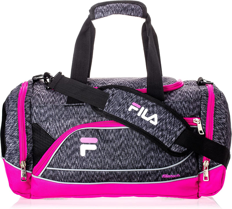 Fila Sprinter 19" Sport Duffel Bag, Black/Teal Sporting Goods > Outdoor Recreation > Winter Sports & Activities Fila STATIC PINK  
