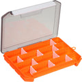 PATIKIL Waterproof Fishing Lure Box, Plastic Fish Tackle Accessory Storage Organizer Container, Orange Sporting Goods > Outdoor Recreation > Fishing > Fishing Tackle PATIKIL Orange  