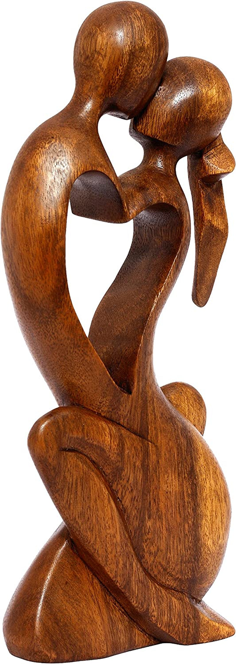 G6 Collection 12" Wooden Handmade Abstract Sculpture Statue Handcrafted - Endless Love - Gift Art Decorative Home Decor Figurine Accent Decoration Artwork Handcarved Endless Love Home & Garden > Decor > Seasonal & Holiday Decorations G6 Collection   