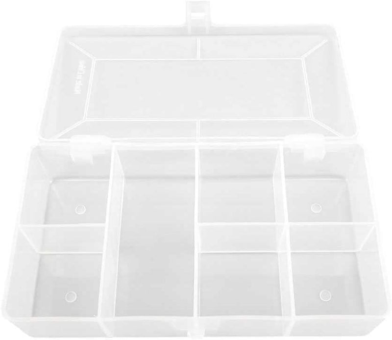 10 Pieces Clear Beads Tackle Box 011 Fishing Lure Jewelry Nail Art Small Parts Display Plastic Transparent Case Storage Organizer Containers Sporting Goods > Outdoor Recreation > Fishing > Fishing Tackle cutedigital 2  