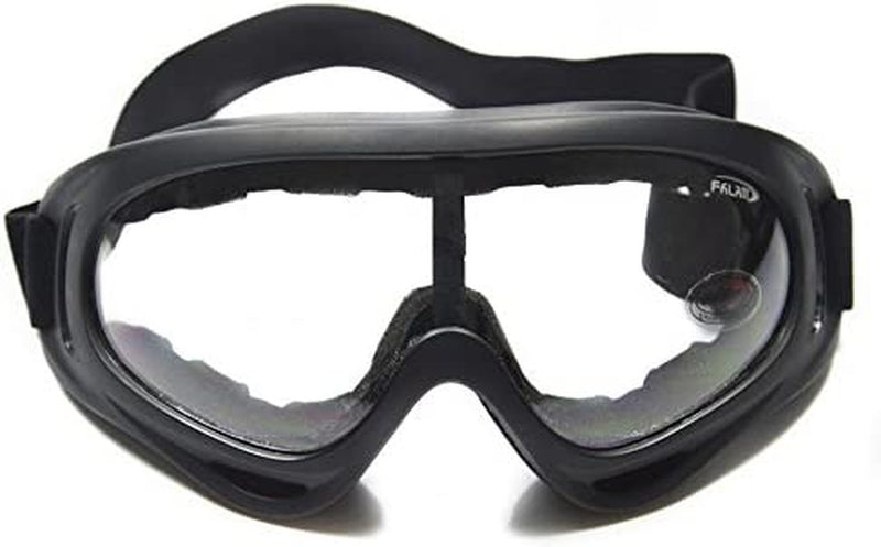 Mzcurse Windproof Glasses Ski Snowboard Goggles Dustproof Motocross Eyewear Sporting Goods > Outdoor Recreation > Cycling > Cycling Apparel & Accessories Linhao Co. Ltd Transparent  