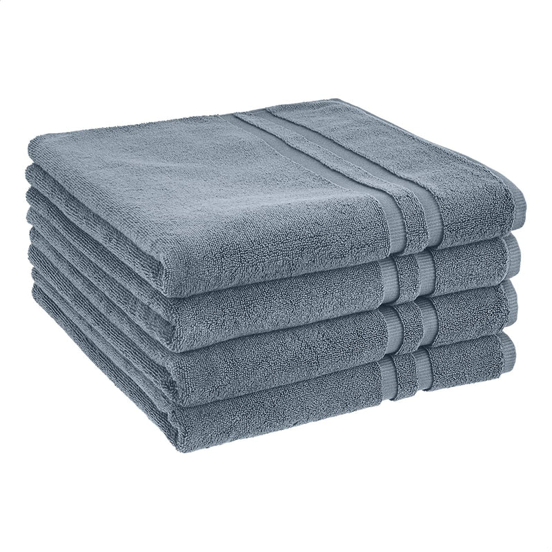 GOTS Certified Organic Cotton Washcloths - 12-Pack, Pristine Snow Home & Garden > Linens & Bedding > Towels KOL DEALS Tide Pool 4-Pack Bath Towels 