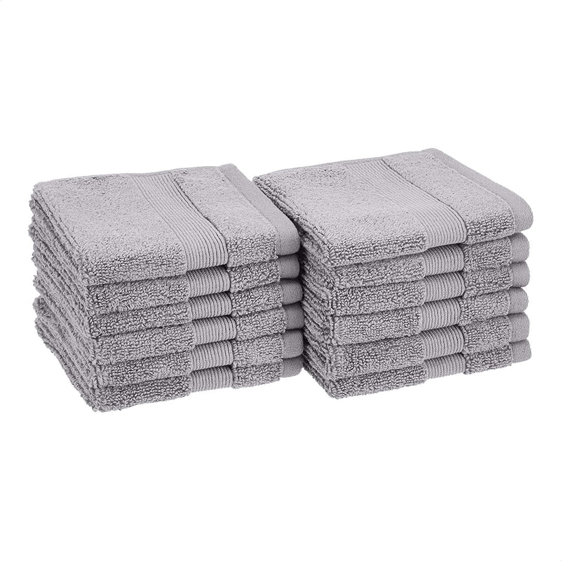 Dual Performance Towel Set - 6-Piece Set, Light Blue Home & Garden > Linens & Bedding > Towels KOL DEALS Silver Sheen Washcloths 