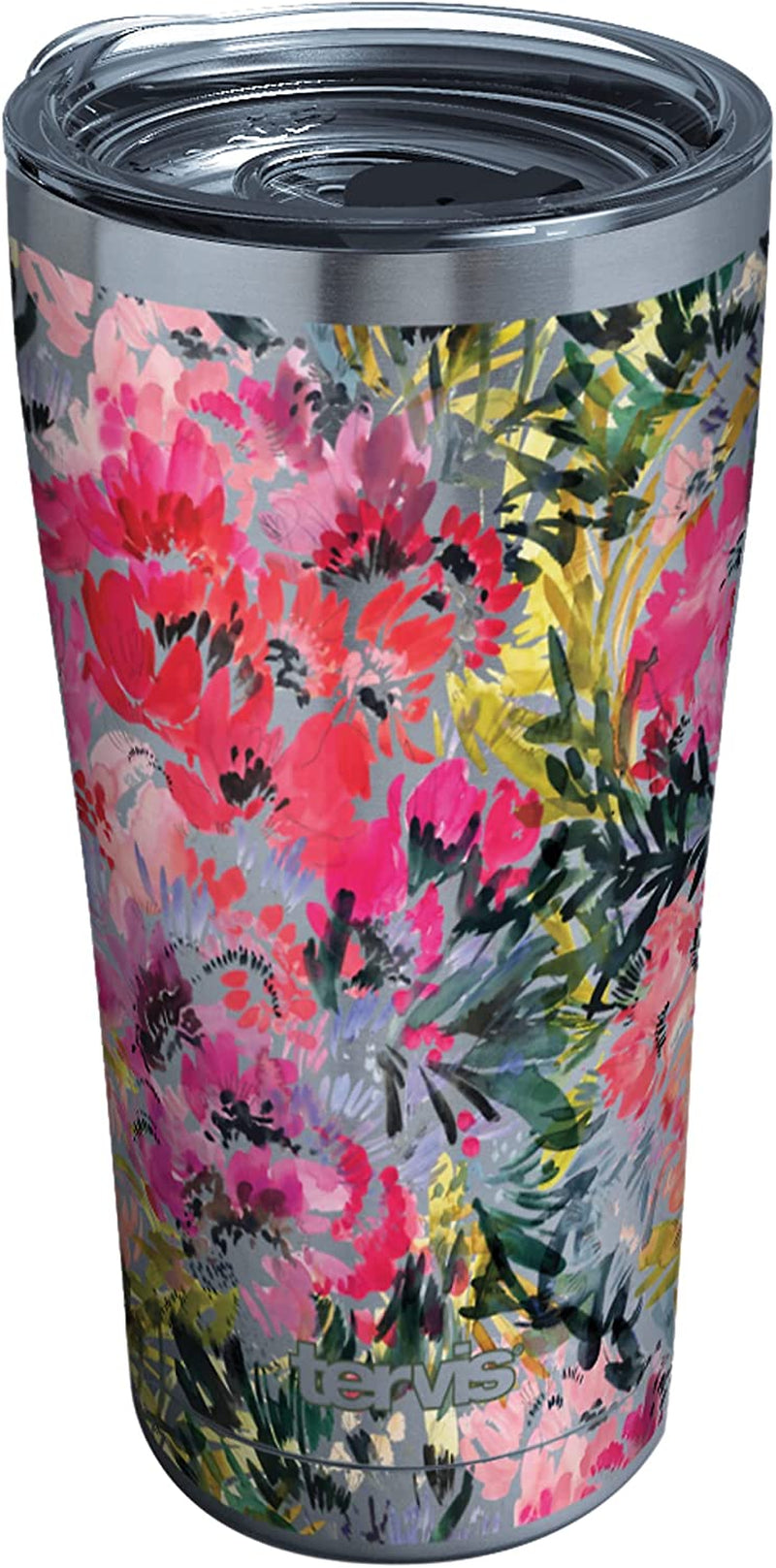 Tervis Made in USA Double Walled Kelly Ventura Floral Collection Insulated Tumbler Cup Keeps Drinks Cold & Hot, 16Oz 4Pk - Classic, Assorted Home & Garden > Kitchen & Dining > Tableware > Drinkware Tervis Perennial Garden 20oz - Stainless Steel 