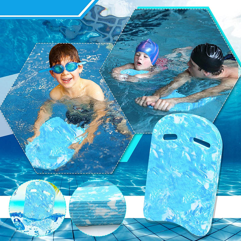 Swimming Kickboard Training Board, Swim Float Kick Board Swimming Training Equipment, Plate Surf Water Safe Training Aid Float Hand Foam Board Tool for Kids Adults Swimming Beginner, One Size Fits All Sporting Goods > Outdoor Recreation > Boating & Water Sports > Swimming Generic U Type - Camo Blue  