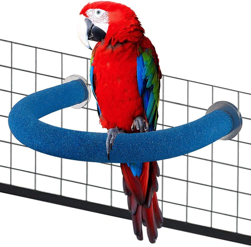 Finyii Parrot Perch, Natural Bird Cage Toys Supplies for Small Medium Birds - Cockatiel Lovebird Conure African Grey Animals & Pet Supplies > Pet Supplies > Bird Supplies FinYii   