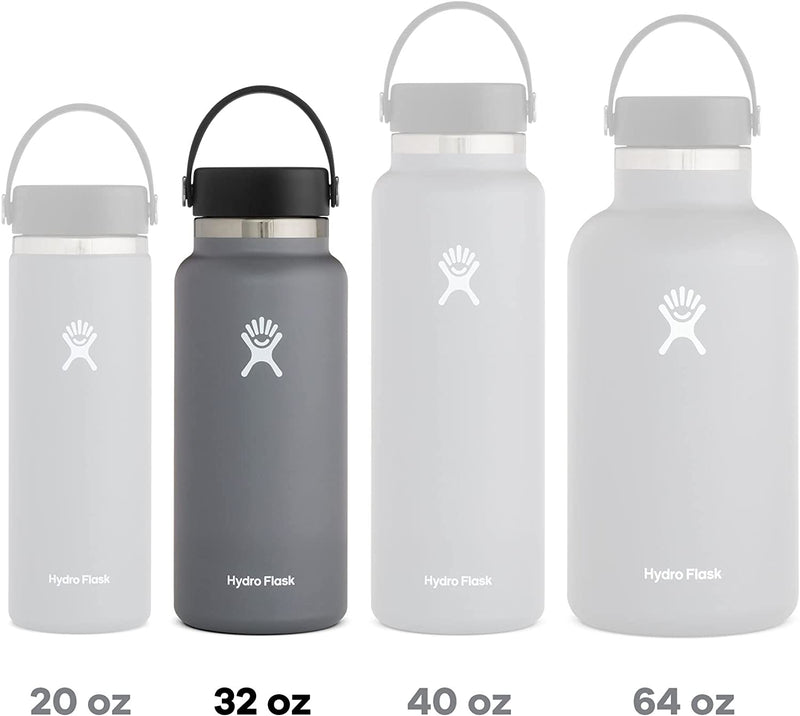 Hydro Flask Wide Mouth Bottle with Flex Cap Sporting Goods > Outdoor Recreation > Winter Sports & Activities Hydro Flask   