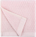 Everplush Diamond Jacquard Hand Towel Set, 4 X (16 X 30 In), Khaki, 4 Count Home & Garden > Linens & Bedding > Towels Everplush Rose Pink 6 x Washcloth (13 x 13 in) 