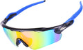 N/P Cycling Glasses Sport Sunglasses Mountain Bike MTB Photochromic Road Bicycle Men Riding Eyewear Sport Running Sporting Goods > Outdoor Recreation > Cycling > Cycling Apparel & Accessories N/P Blue  