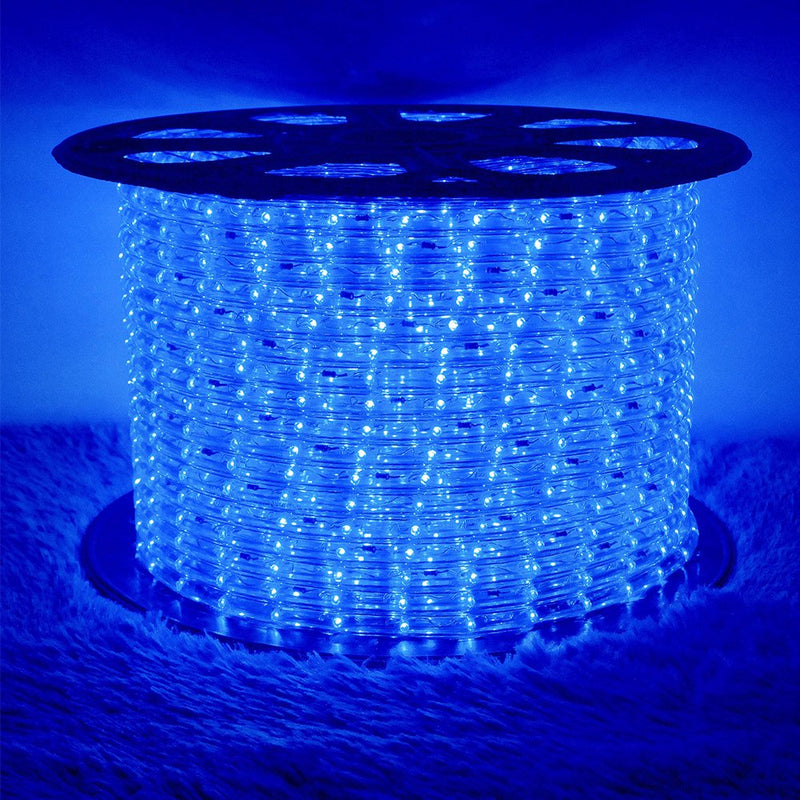 LED Rope Lights 110V Waterproof Connectable String Lights for Indoor Outdoor Garden Decorative Lighting Green Home & Garden > Decor > Seasonal & Holiday Decorations LamQee 150' Blue 