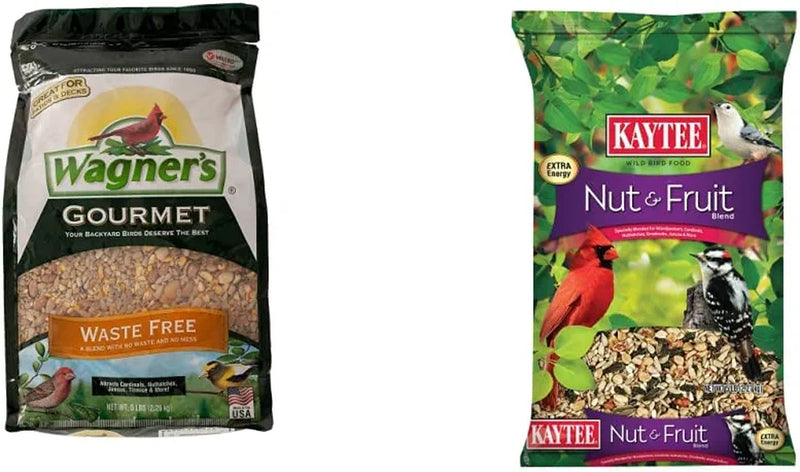 Wagner'S 82056 Gourmet Waste Free Wild Bird Food, 5-Pound Bag Animals & Pet Supplies > Pet Supplies > Bird Supplies > Bird Food Wagner's 1-Pack Bird Food + Fruit Seed Blend 