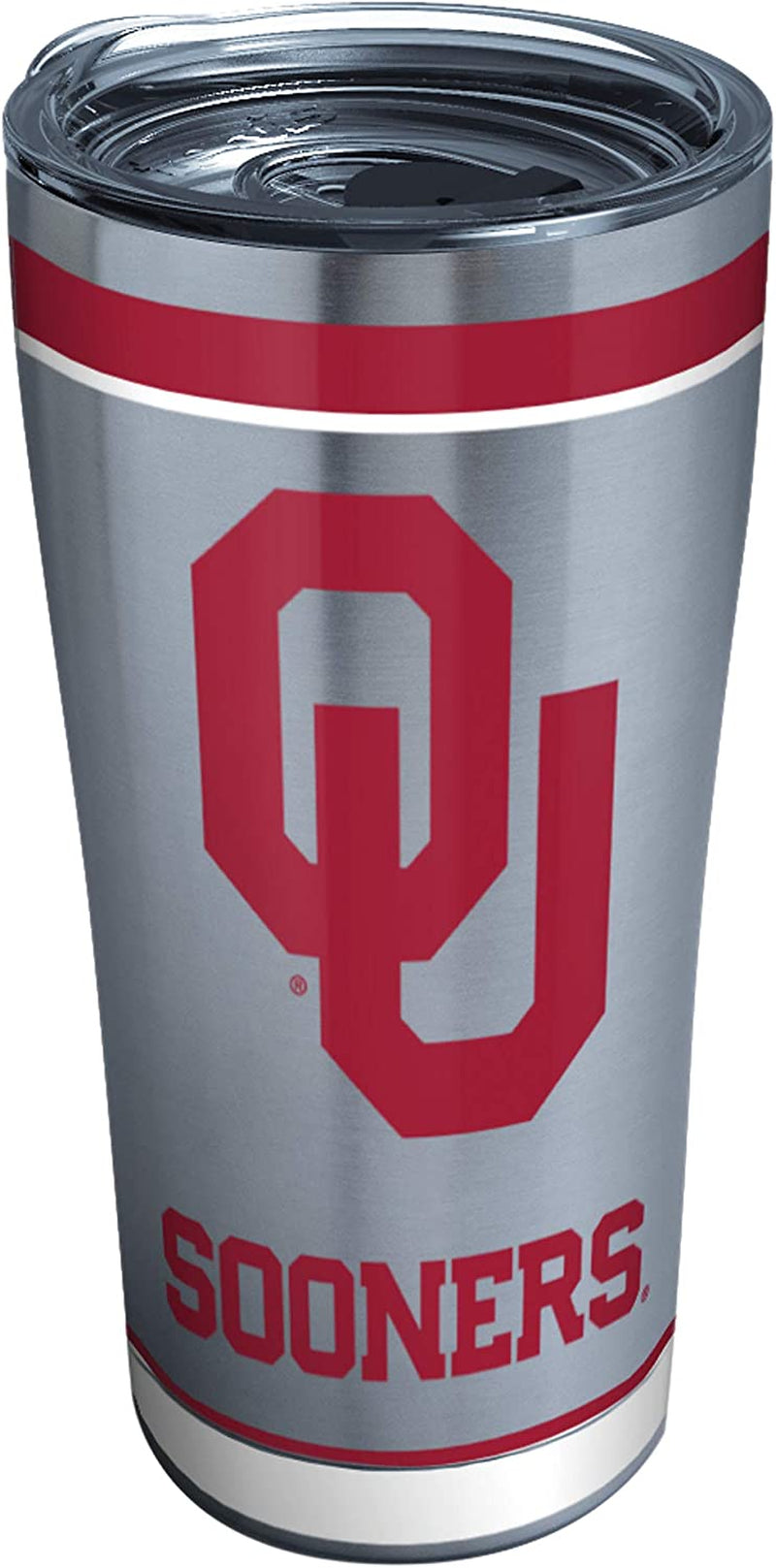 Tervis Triple Walled University of Oklahoma Sooners Insulated Tumbler Cup Keeps Drinks Cold & Hot, 20Oz - Stainless Steel, Tradition