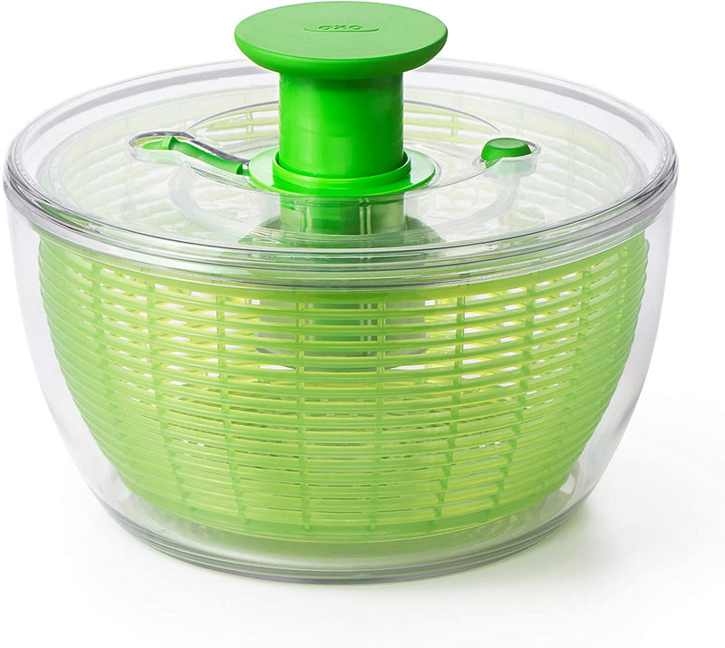 OXO Good Grips Large Salad Spinner - 6.22 Qt. Home & Garden > Kitchen & Dining > Kitchen Tools & Utensils OXO Green Salad Spinner  