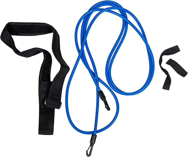 INOOMP 2 Sets Equipment Kids Train Belt Adults Tether Resistance Cords Exercising Training Rope Stationary Swimming Elastic Black Harness Trainning Pool for Tool Exercise Leash Static Sporting Goods > Outdoor Recreation > Boating & Water Sports > Swimming INOOMP Black 400x0.9cm 
