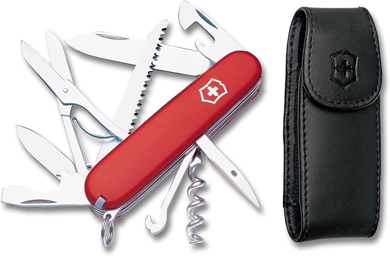 Victorinox Swiss Army Huntsman Pocket Knife W/ Pouch, Red , 91Mm Sporting Goods > Outdoor Recreation > Fishing > Fishing Rods Victorinox   