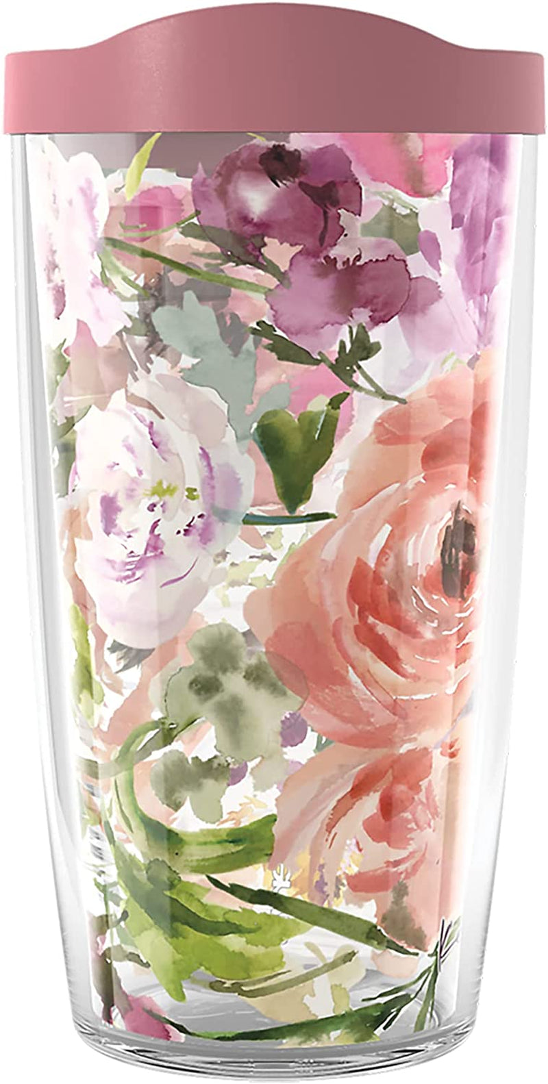 Tervis Made in USA Double Walled Kelly Ventura Floral Collection Insulated Tumbler Cup Keeps Drinks Cold & Hot, 16Oz 4Pk - Classic, Assorted Home & Garden > Kitchen & Dining > Tableware > Drinkware Tervis Heather Rose 16oz - Classic 