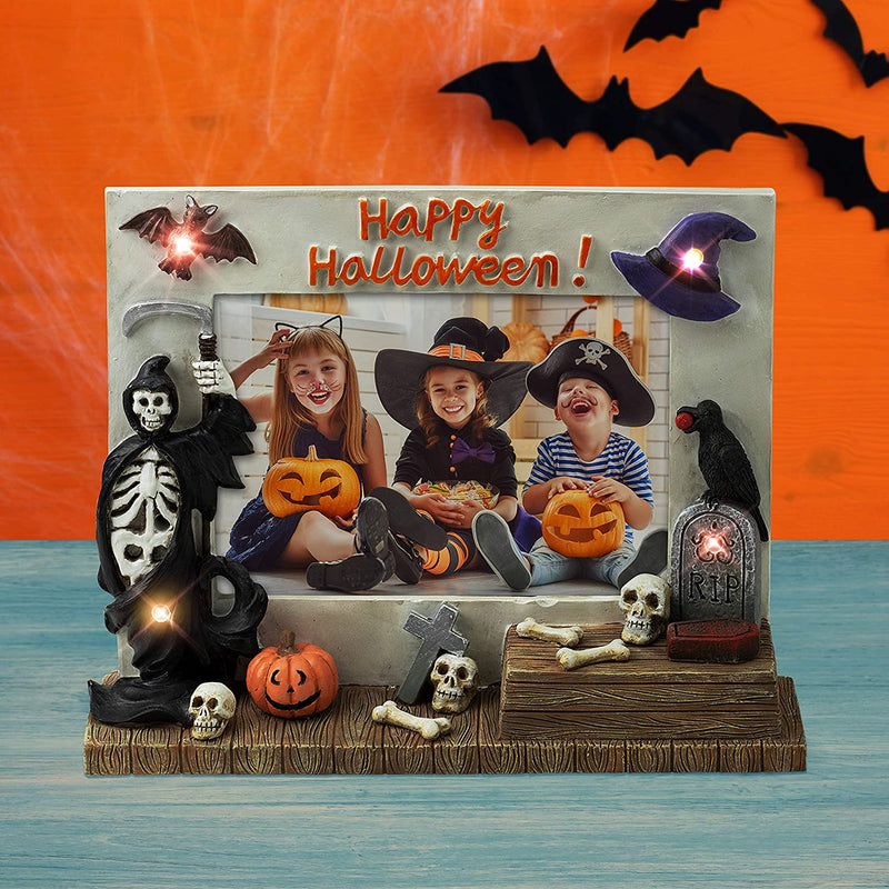 FINE PHOTO GIFTS Light up Halloween Picture Frame
