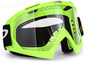 June Sports Motocross Goggles ATV Dirt Bike Racing Goggle Bendable, Adjustableadults' Cycling Skiing KG27 Sporting Goods > Outdoor Recreation > Cycling > Cycling Apparel & Accessories June Sports Green-clear Lens  