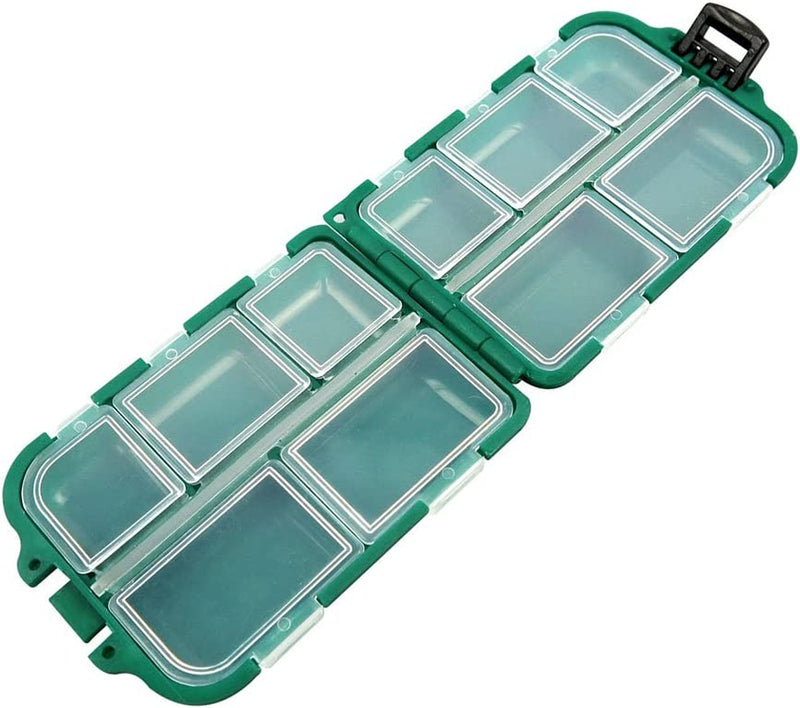 BOX003 Clear Beads Tackle Box Fishing Lure Jewelry Nail Art Small Parts Display Plastic Transparent Case Storage Organizer Containers Kisten Boxen Boite Sporting Goods > Outdoor Recreation > Fishing > Fishing Tackle 4044 Inc. 10  
