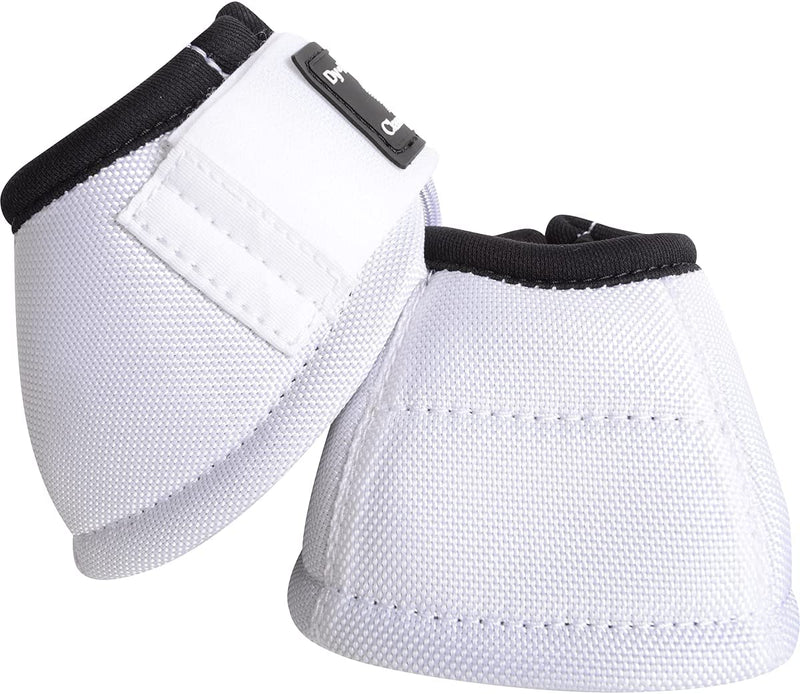 Classic Equine Dyno Turn Bell Boots Sporting Goods > Outdoor Recreation > Fishing > Fishing Rods CLASSIC ROPE COMPANY White Medium 