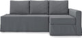 TLYESD Easy Fit Friheten Sleeper Sofa Cover Replacement for Couch Cover IKEA Friheten 3 Seat Sofa Bed Slipcover ,Friheten Sleeper Sofa Cover (Chaise on Left- Face to Sofa) Home & Garden > Decor > Chair & Sofa Cushions TLYESD Slate Grey Right Chaise 