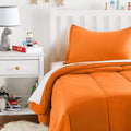 Kid'S Comforter Set - Soft, Easy-Wash Microfiber - Twin, White Anchors