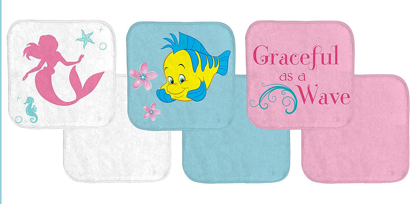 Disney Little Mermaid Ariel Cotton Bath/Beach/Pool Towel Home & Garden > Linens & Bedding > Towels Jay Franco Ariel Washcloth  