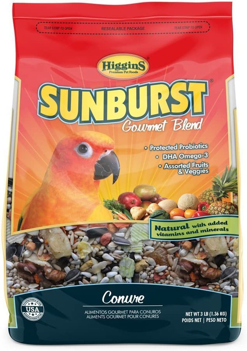 Higgins Sunburst Gourmet Food Mix for Conures Animals & Pet Supplies > Pet Supplies > Bird Supplies > Bird Food Higgins Premium Pet Foods   