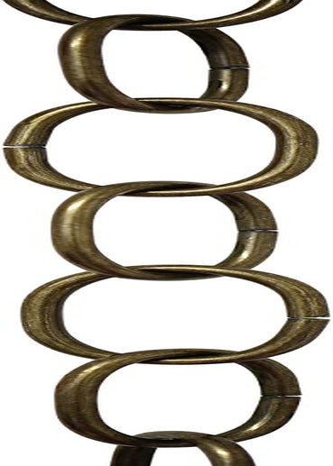 RCH Hardware CH-S56-10-AB-3 Steel Chandelier Chain, Antique Brass (3 Feet)