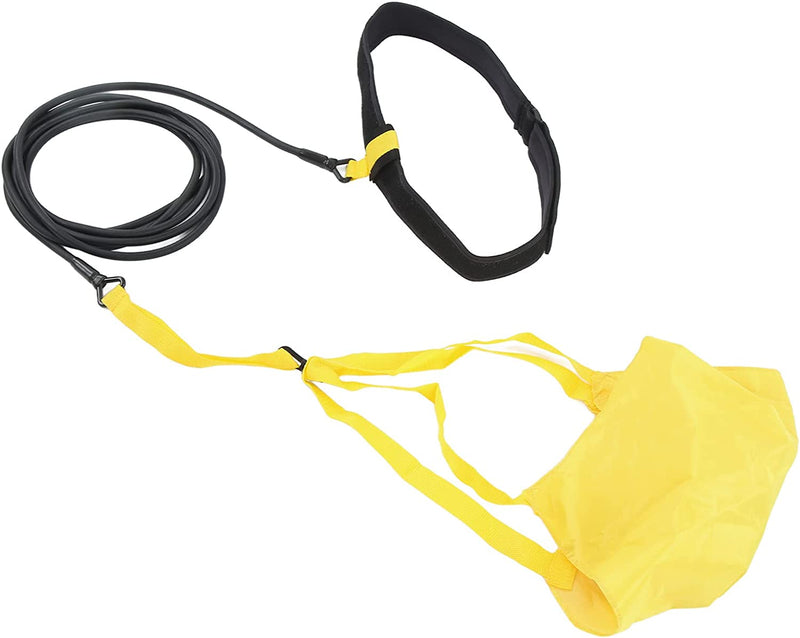 Demeras Swimming Training Equipment, Bright Color Swim Parachute Comfortable Adjustable Waterproof for Swimming Training Sporting Goods > Outdoor Recreation > Boating & Water Sports > Swimming Demeras   