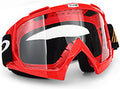 June Sports Motocross Goggles ATV Dirt Bike Racing Goggle Bendable, Adjustableadults' Cycling Skiing KG27 Sporting Goods > Outdoor Recreation > Cycling > Cycling Apparel & Accessories June Sports Red-clear Lens  