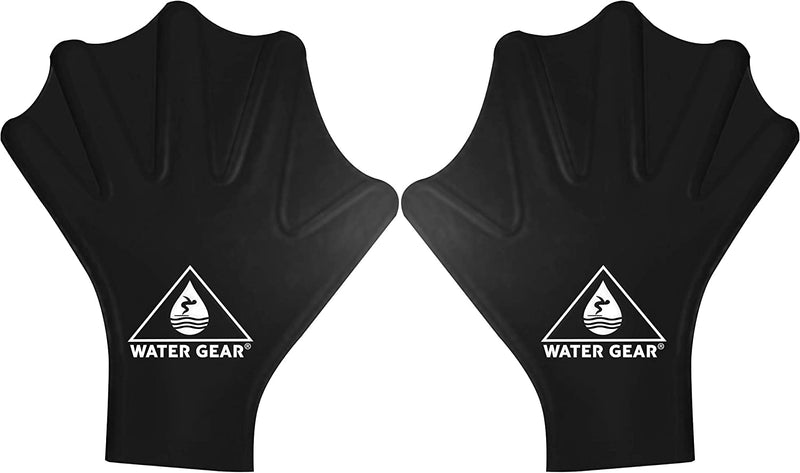 Water Gear Silicone Force Gloves - Aqua Fitness Gloves - Great for Workouts and Diving - Designed with Enhanced Grip Sporting Goods > Outdoor Recreation > Boating & Water Sports > Swimming > Swim Gloves Water Gear   