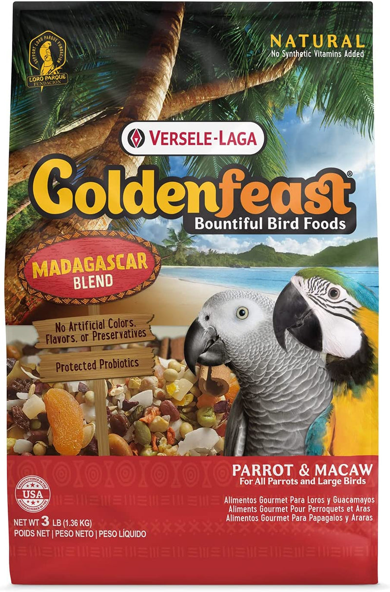 VL Goldenfeast Madagascar Blend, 3 Lb Bag Animals & Pet Supplies > Pet Supplies > Bird Supplies > Bird Food Versele-Laga   