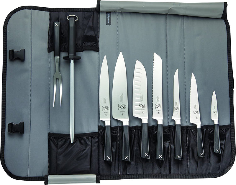 Mercer Culinary Züm 7-Piece Forged Knife Set in Roll Home & Garden > Kitchen & Dining > Kitchen Tools & Utensils > Kitchen Knives Mercer Culinary Knife Set in Case 10-Piece 