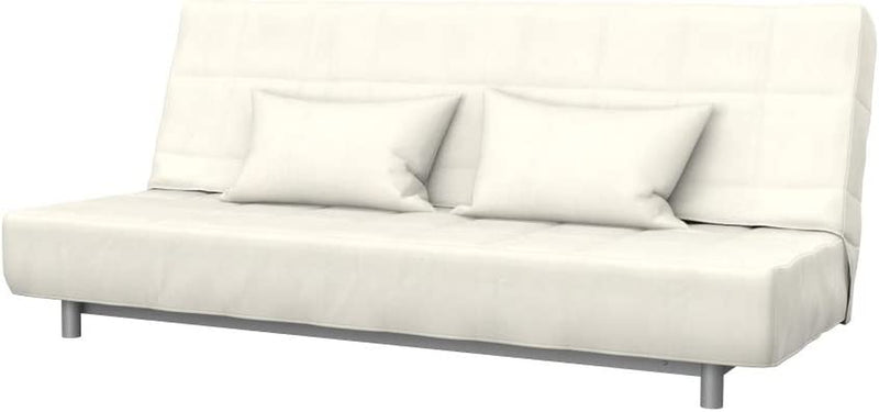 SOFERIA Replacement Compatible Cover for BEDDINGE 3-Seat Sofa-Bed, Fabric Eco Leather Creme Home & Garden > Decor > Chair & Sofa Cushions Soferia Majestic Velvet Creme  