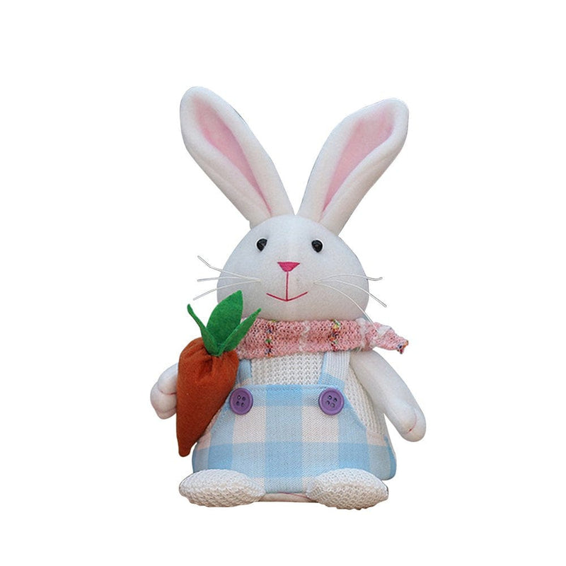 Farmhouse Wall Decor Kitchen Decor EASTER Decorations Easter Bunny for Home Decor Spring Easter Plush Bunny Ornaments Light for Table Indoor Easter Basket Stuffers Rabbit