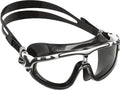 Cressi Adult Wide View Silicone Anti-Uv Swimming Mask Skylight: Created in Italy Sporting Goods > Outdoor Recreation > Boating & Water Sports > Swimming > Swim Goggles & Masks Cressi Black/Black/White Clear Lens 