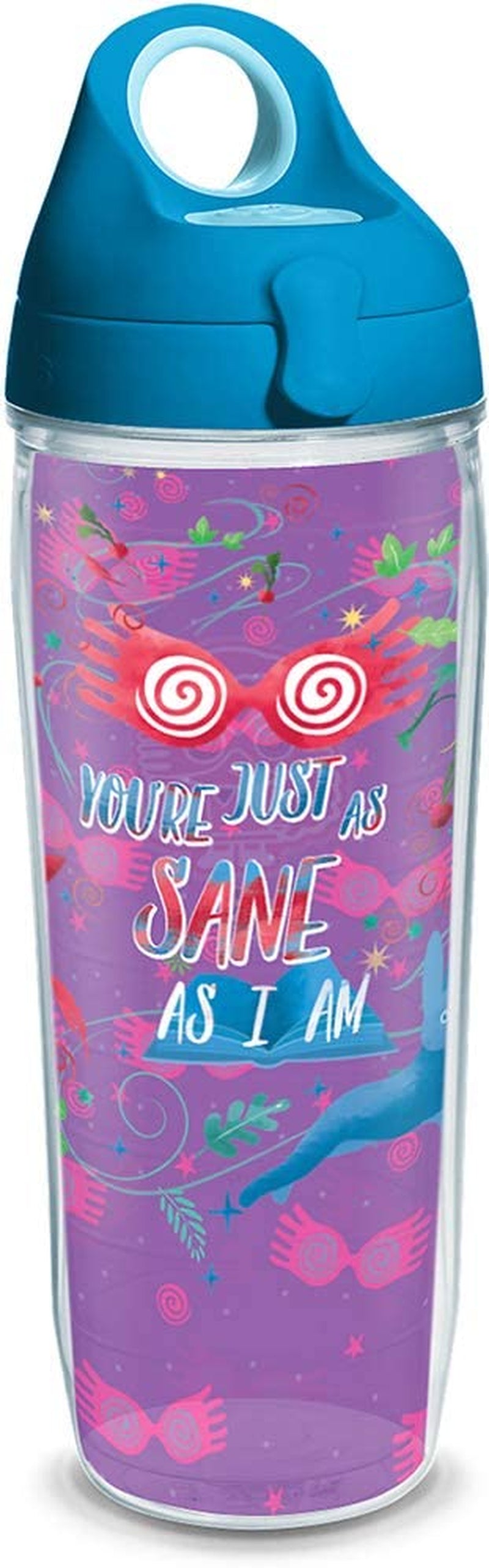 Tervis Harry Potter-Luna Quote Insulated Tumbler with Wrap and Lid, 1 Count (Pack of 1), Clear Home & Garden > Kitchen & Dining > Tableware > Drinkware Tervis Clear 24 oz Water Bottle - Tritan (Turquoise Lid) 