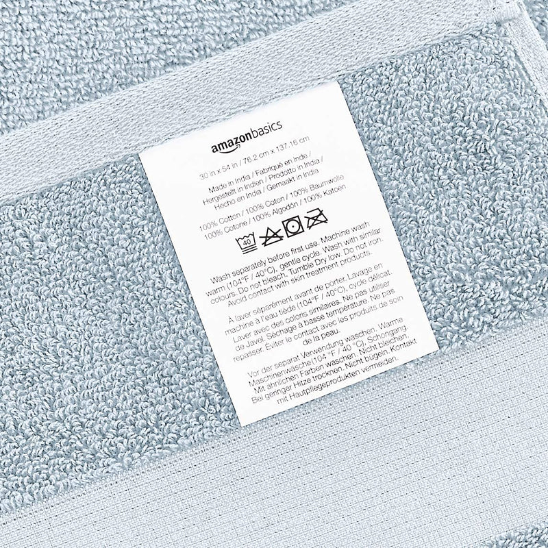 Dual Performance Towel Set - 6-Piece Set, Light Blue