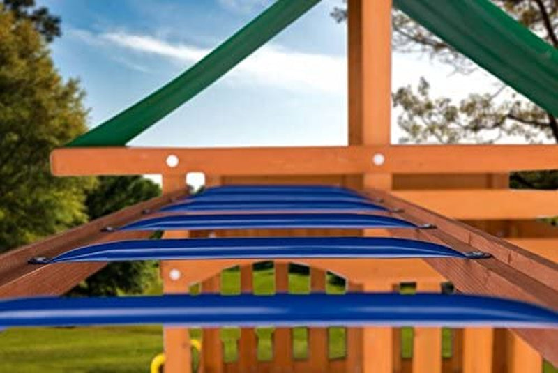 Playset Monkey Bars | 6 Colors | 6 Metal Monkey Bars, Hardware & Easy Installation Instructions Included | DIY Swingset Accessory | Backyard Playground Accessories | Replacement Jungle Gym Rungs Sporting Goods > Outdoor Recreation > Winter Sports & Activities Creative Cedar Designs -- Dropship   