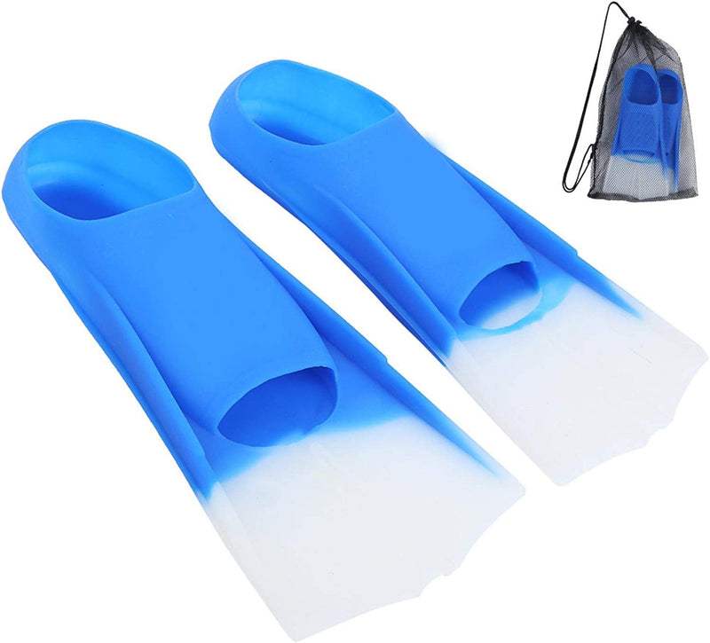 OLEQE Professional Silicone Diving Fins Comfortable Snorkeling Swimming Flippers Assistant Equipment Assistant Tool Sporting Goods > Outdoor Recreation > Boating & Water Sports > Swimming OLEQE 33-35  