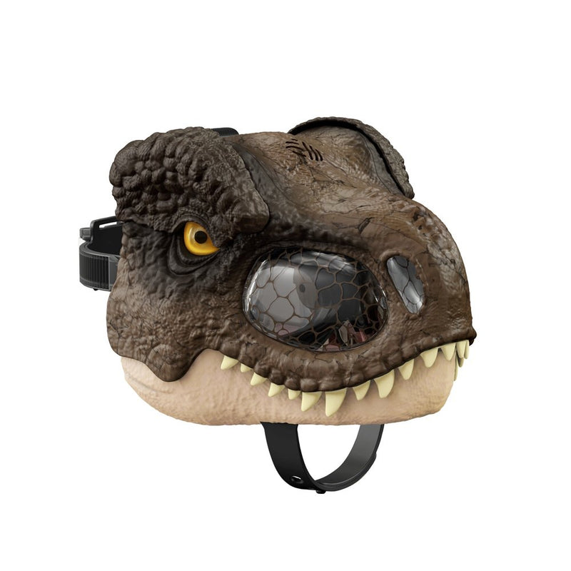 Jurassic World Dominion Dinosaur Mask Tyrannosaurus Rex Chomp N Roar Costume Play Apparel & Accessories > Costumes & Accessories > Masks Mattel   