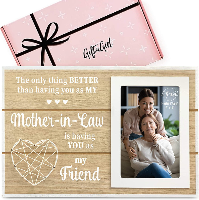 GIFTAGIRL Aunt Gifts for Mothers Day or Birthday - Pretty Mothers Day or Birthday Gifts for Aunt like Our Aunt Picture Frames, Are Sweet Aunt Gifts for Any Occassion, and Arrive Beautifully Gift Boxed Home & Garden > Decor > Picture Frames GIFTAGIRL Mother-in-Law  