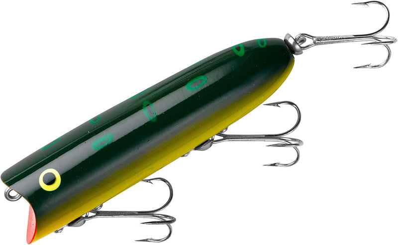 Heddon Lucky 13 Topwater Fishing Lure with Chugging/Popping Action, 3 3/4 Inch, 5/8 Ounce Lucky 13 Topwater Fishing Lure with Chugging/Popping Action, 3 3/4 Inch, 5/8 Ounce Sporting Goods > Outdoor Recreation > Fishing > Fishing Tackle > Fishing Baits & Lures Pradco Outdoor Brands Bullfrog  