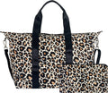 Hibala Canvas Beach Bag Travel Bag,Weekender Carry on for Women,Sports Gym Bag,Workout Duffel Bag,Overnight Shoulder Bag