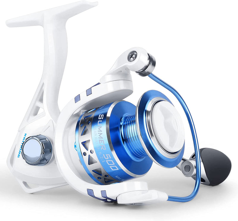 Kastking Summer and Centron Spinning Reels, 9+1 BB Light Weight, Ultra Smooth Powerful, Size 500 Is Perfect for Ice Fishing / Ultralight Sporting Goods > Outdoor Recreation > Fishing > Fishing Reels Eposeidon Summer Size 3000 